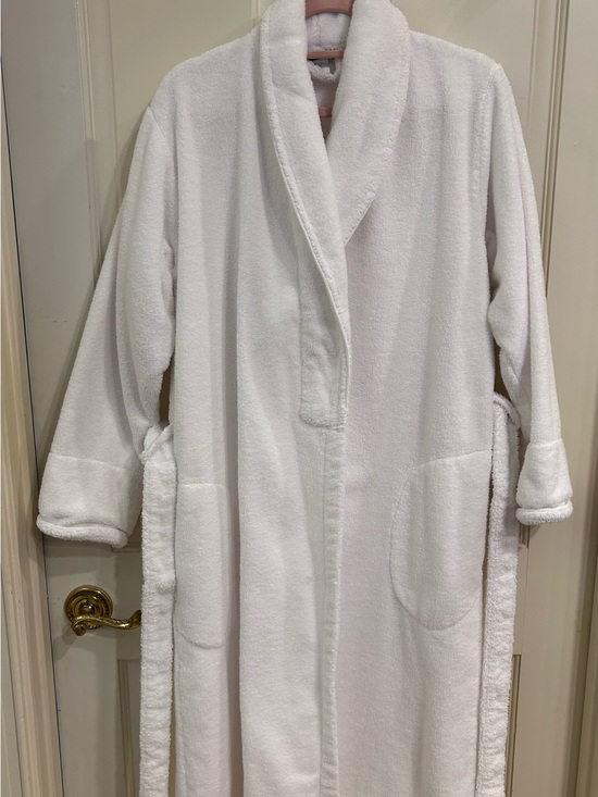 Brooklinen Other - Brooklinen Super-Plush Bath Robe White Size M Turkish Cotton